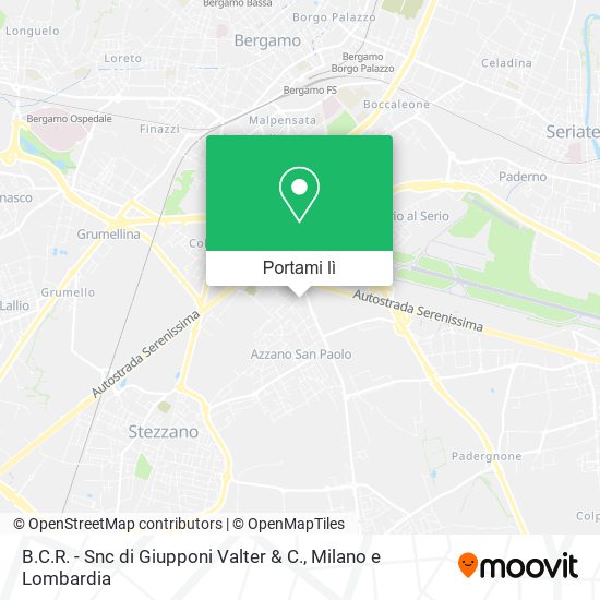 Mappa B.C.R. - Snc di Giupponi Valter & C.