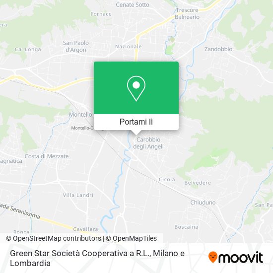 Mappa Green Star Società Cooperativa a R.L.
