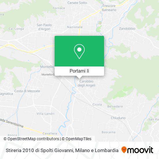 Mappa Stireria 2010 di Spolti Giovanni