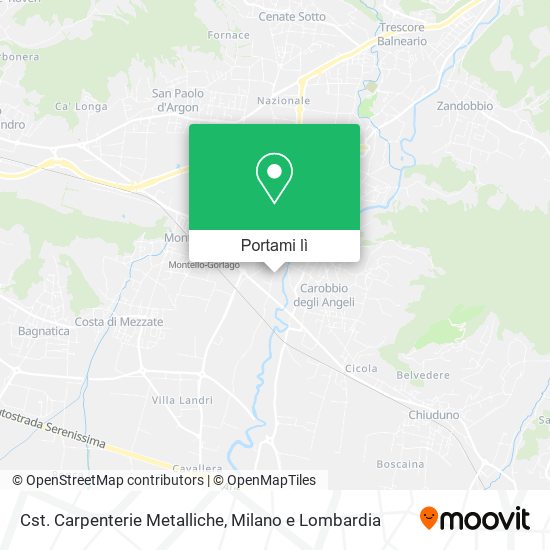 Mappa Cst. Carpenterie Metalliche