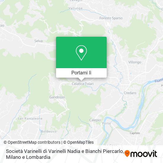 Mappa Società Varinelli di Varinelli Nadia e Bianchi Piercarlo