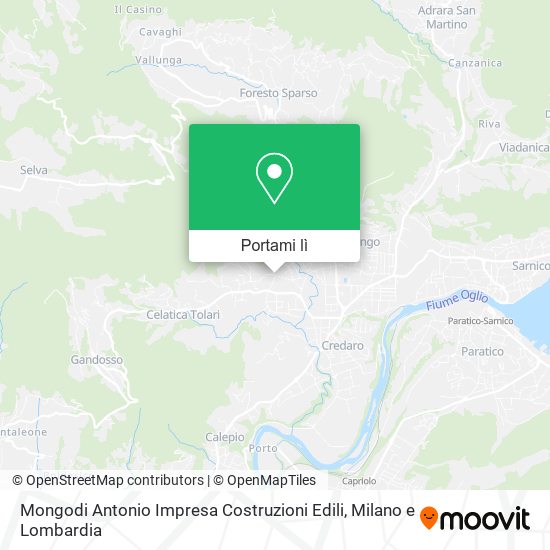 Mappa Mongodi Antonio Impresa Costruzioni Edili