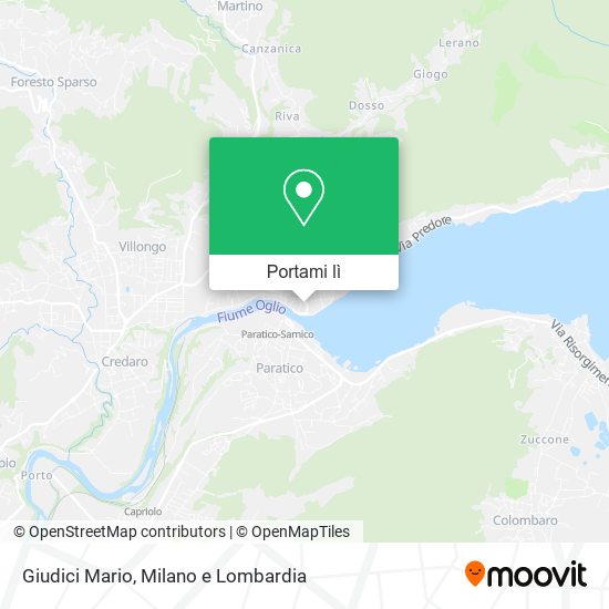 Mappa Giudici Mario