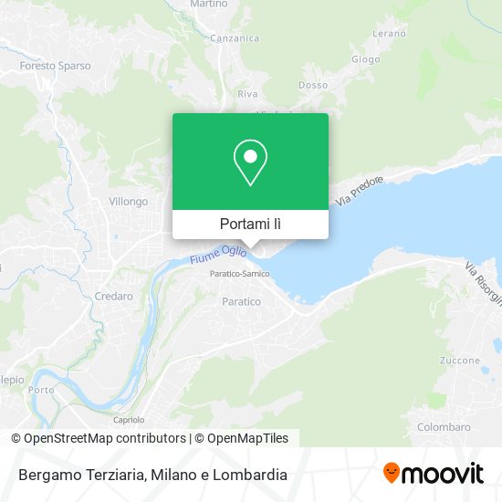 Mappa Bergamo Terziaria
