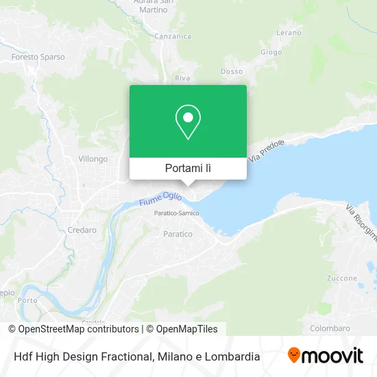 Mappa Hdf High Design Fractional