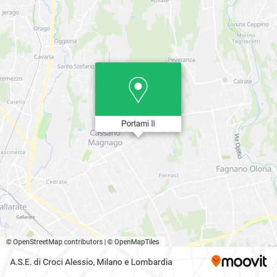 Mappa A.S.E. di Croci Alessio