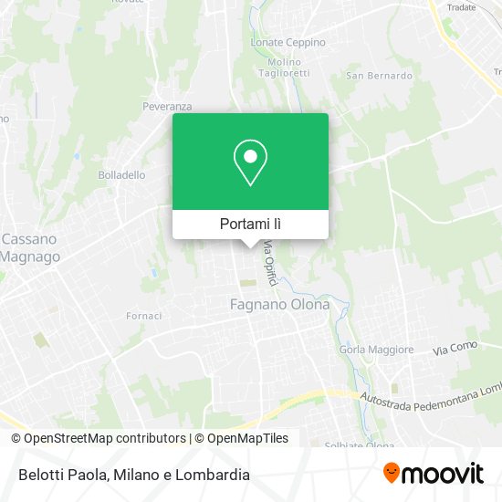 Mappa Belotti Paola