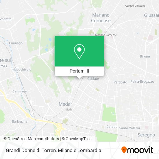 Mappa Grandi Donne di Torren