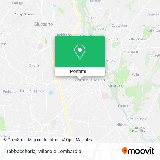 Mappa Tabbaccheria