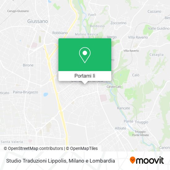 Mappa Studio Traduzioni Lippolis