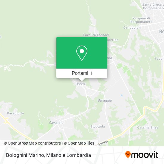 Mappa Bolognini Marino