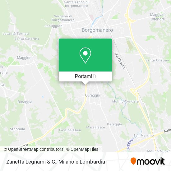 Mappa Zanetta Legnami & C.