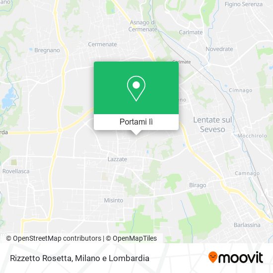 Mappa Rizzetto Rosetta