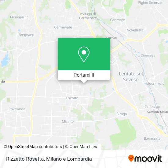 Mappa Rizzetto Rosetta