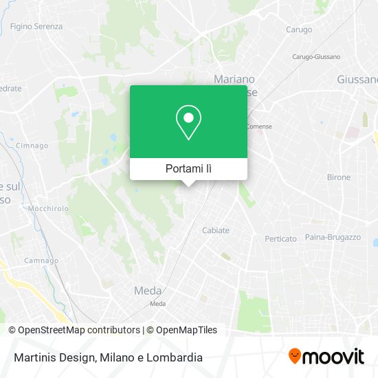 Mappa Martinis Design