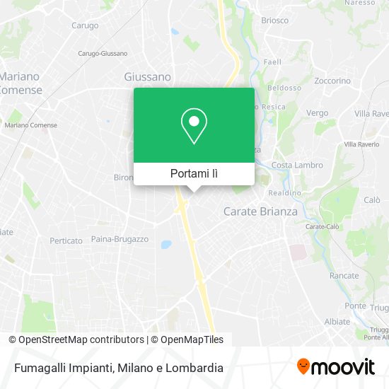 Mappa Fumagalli Impianti