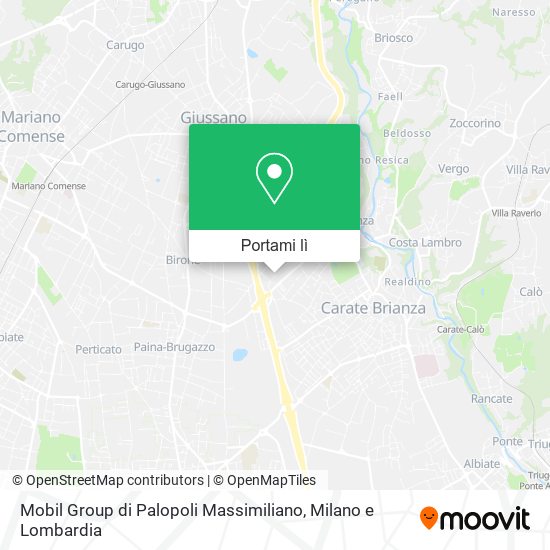 Mappa Mobil Group di Palopoli Massimiliano
