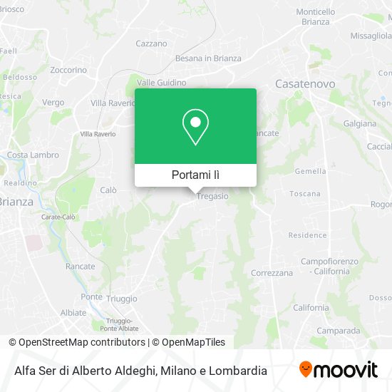 Mappa Alfa Ser di Alberto Aldeghi
