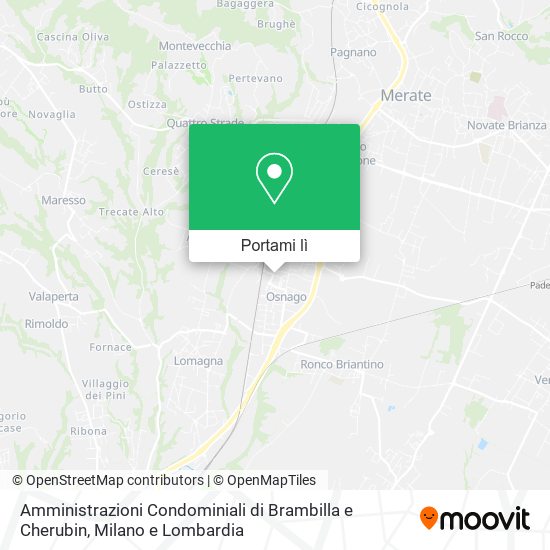 Mappa Amministrazioni Condominiali di Brambilla e Cherubin