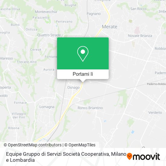 Mappa Equipe Gruppo di Servizi Società Cooperativa