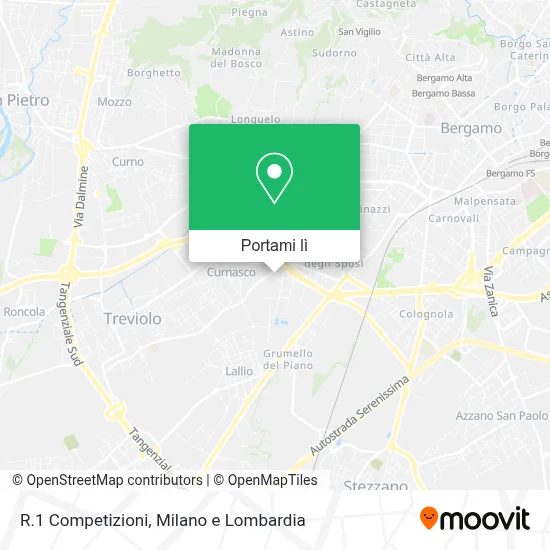 Mappa R.1 Competizioni