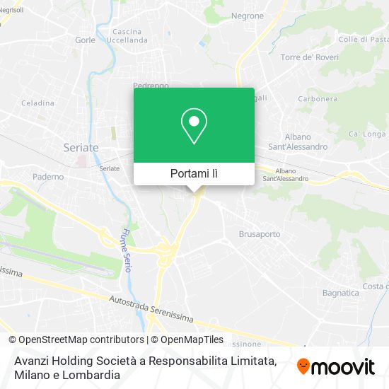 Mappa Avanzi Holding Società a Responsabilita Limitata