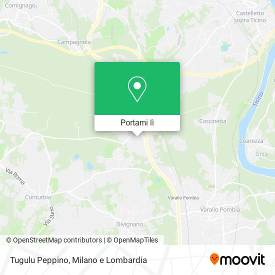 Mappa Tugulu Peppino