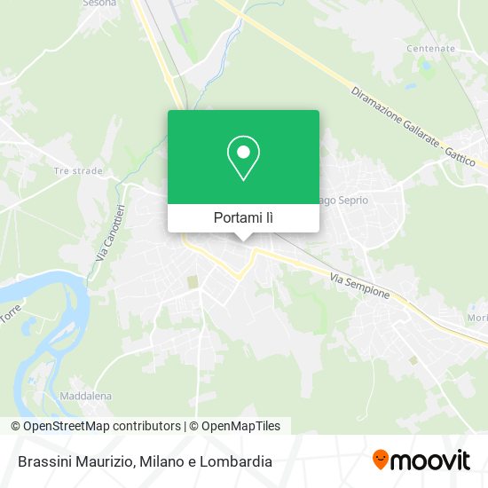 Mappa Brassini Maurizio
