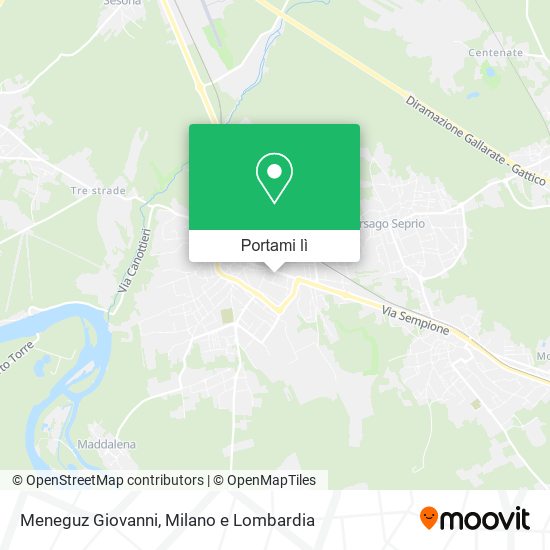 Mappa Meneguz Giovanni
