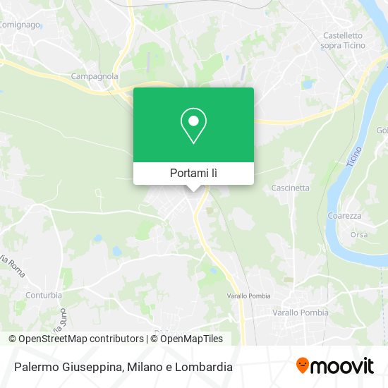 Mappa Palermo Giuseppina