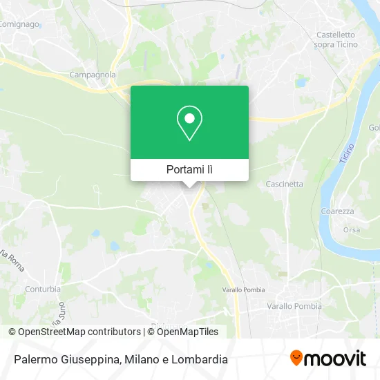 Mappa Palermo Giuseppina