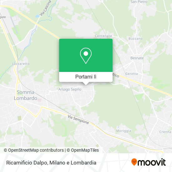 Mappa Ricamificio Dalpo