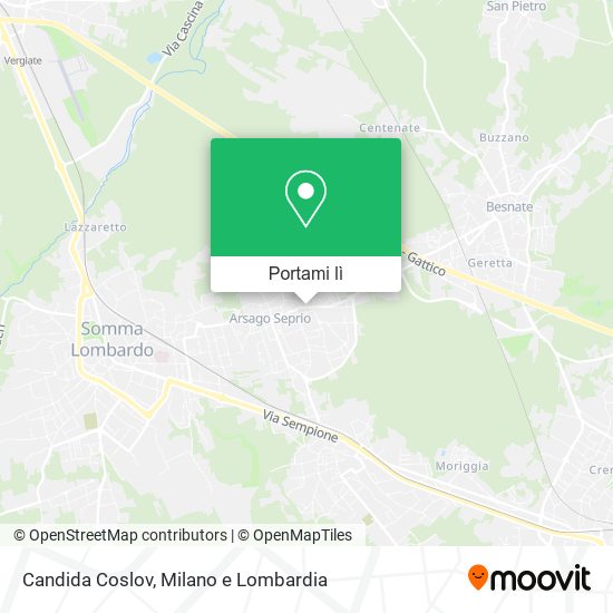 Mappa Candida Coslov