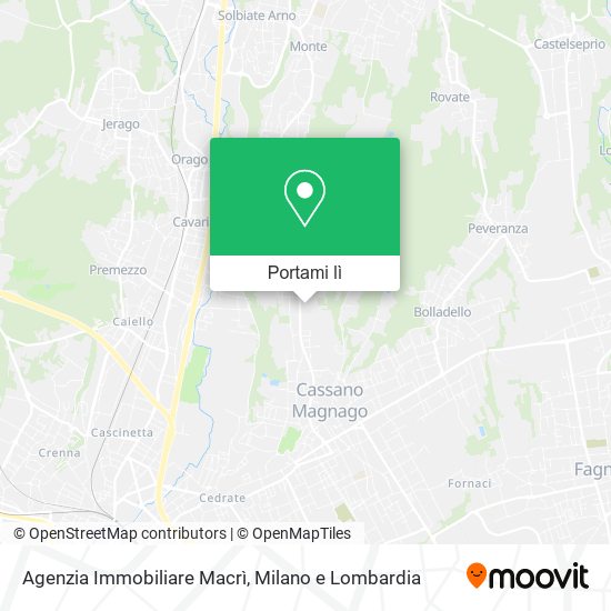 Mappa Agenzia Immobiliare Macrì