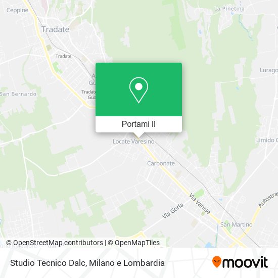 Mappa Studio Tecnico Dalc