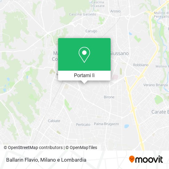 Mappa Ballarin Flavio