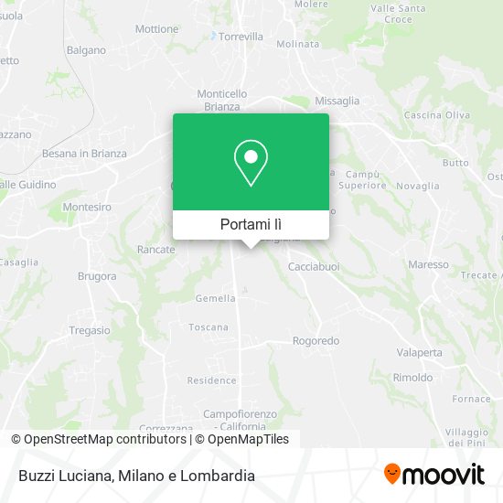 Mappa Buzzi Luciana