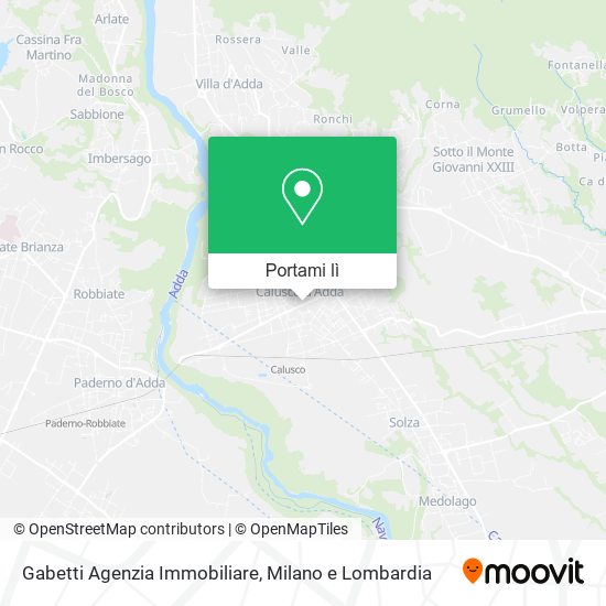 Mappa Gabetti Agenzia Immobiliare