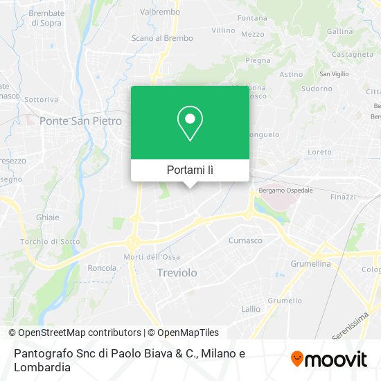 Mappa Pantografo Snc di Paolo Biava & C.