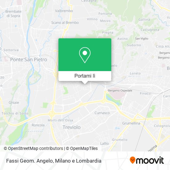 Mappa Fassi Geom. Angelo