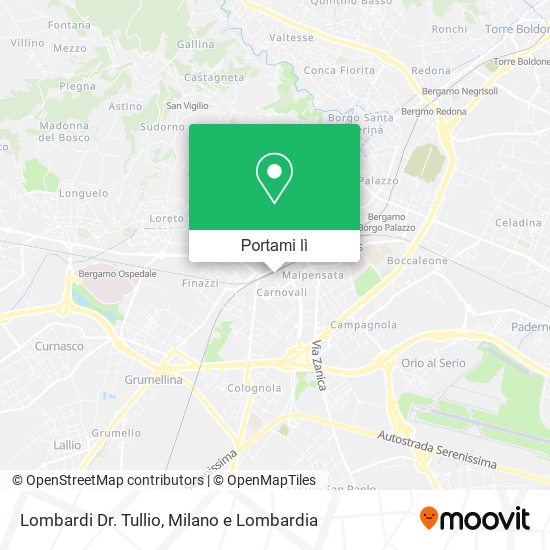 Mappa Lombardi Dr. Tullio