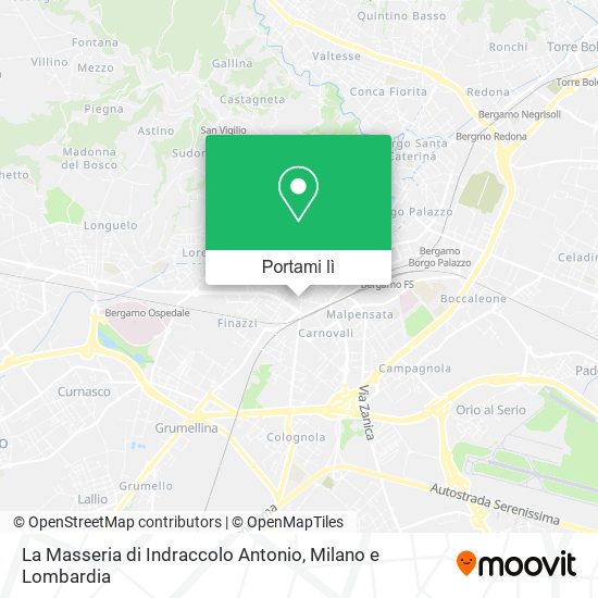 Mappa La Masseria di Indraccolo Antonio
