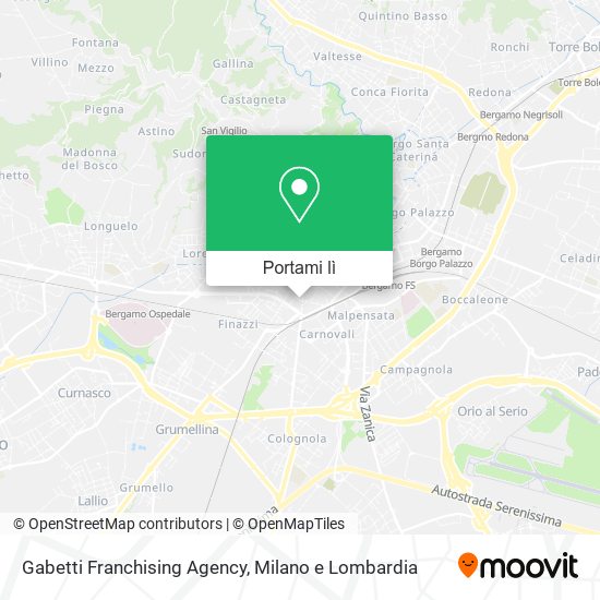 Mappa Gabetti Franchising Agency