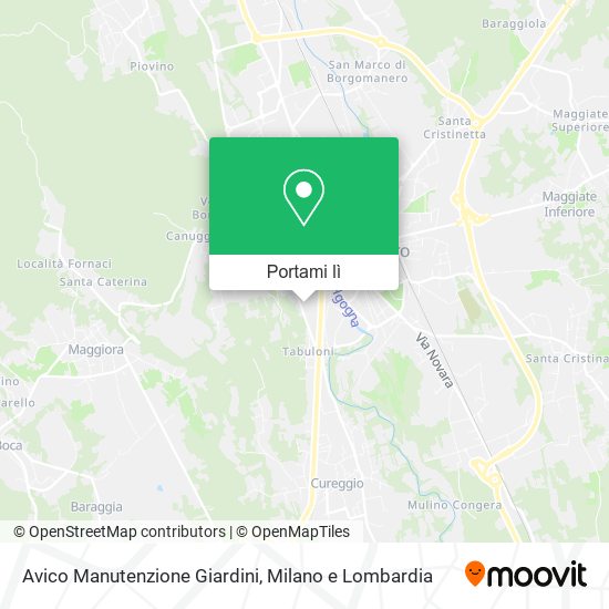 Mappa Avico Manutenzione Giardini