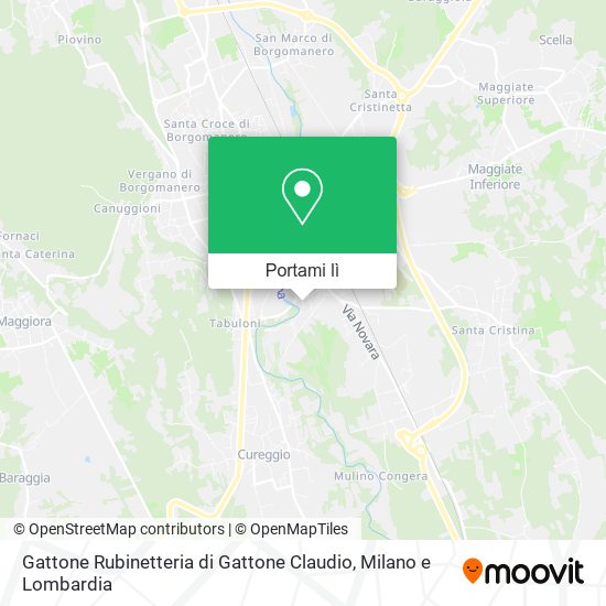 Mappa Gattone Rubinetteria di Gattone Claudio
