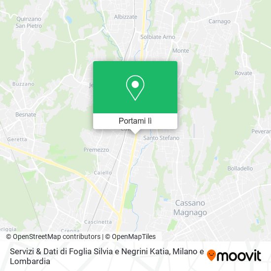 Mappa Servizi & Dati di Foglia Silvia e Negrini Katia