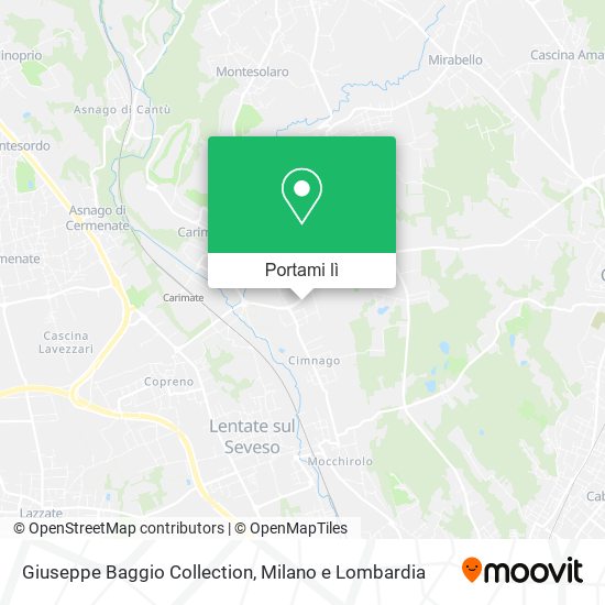 Mappa Giuseppe Baggio Collection