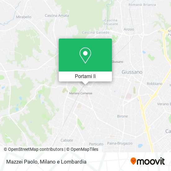 Mappa Mazzei Paolo