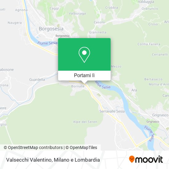 Mappa Valsecchi Valentino