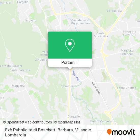 Mappa Exè Pubblicità di Boschetti Barbara